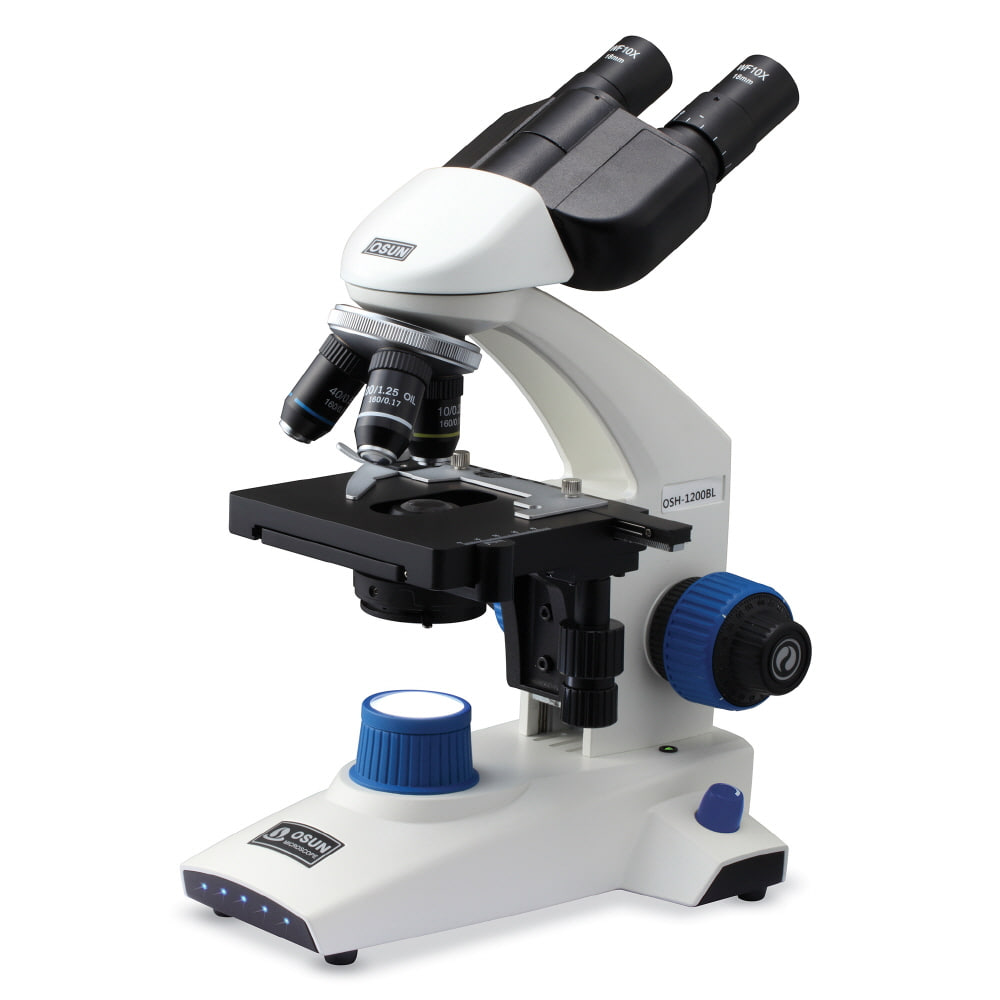 생물현미경 학생용 쌍안 고급형 OSH-1200BL 온핸드71