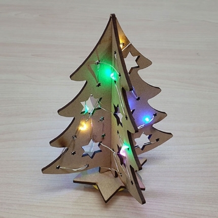 LED 나무 조명등 크리스마스트리 만들기. 온핸드20