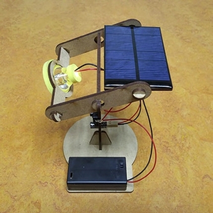 태양광충전 각도조절 LED 탁상용등 만들기. 온핸드20