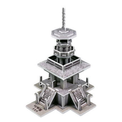 3D퍼즐 한국사 다보탑 소형 모형만들기 온핸드33