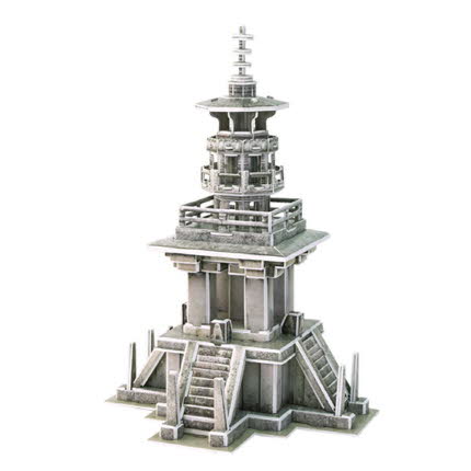 3D퍼즐 한국사 다보탑 대형 모형만들기 온핸드33