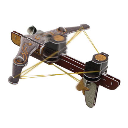 3D퍼즐 뜯어만드는세상 고무줄총 만들기 온핸드33