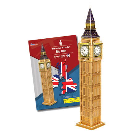 3D퍼즐 세계 유명 건축물 모형 런던 빅벤 온핸드33