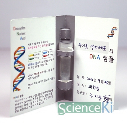 DNA 추출 식물세포 4인. 유전정보 실험 온핸드31
