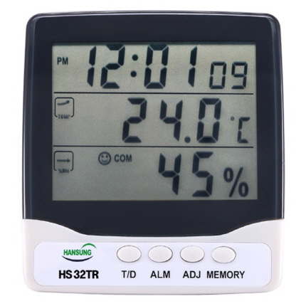 디지털온습도계 HS-32TR 계측기 온핸드40